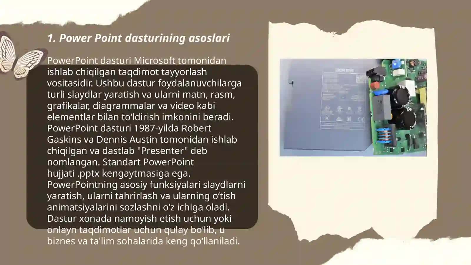 Power point haqida 3