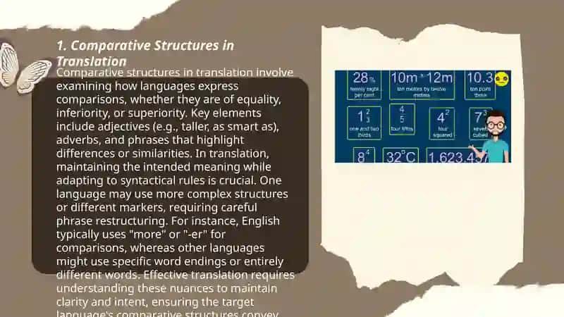 Comparative Structures in Translation 3
