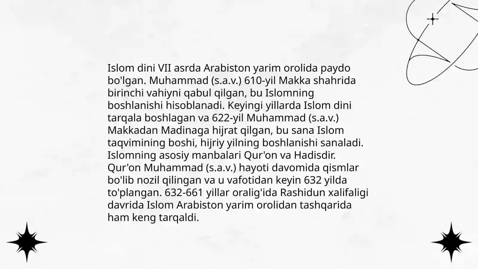 Islom dini tarixi 3
