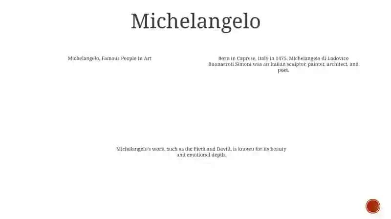 Mavzu: Famous People In Art 3