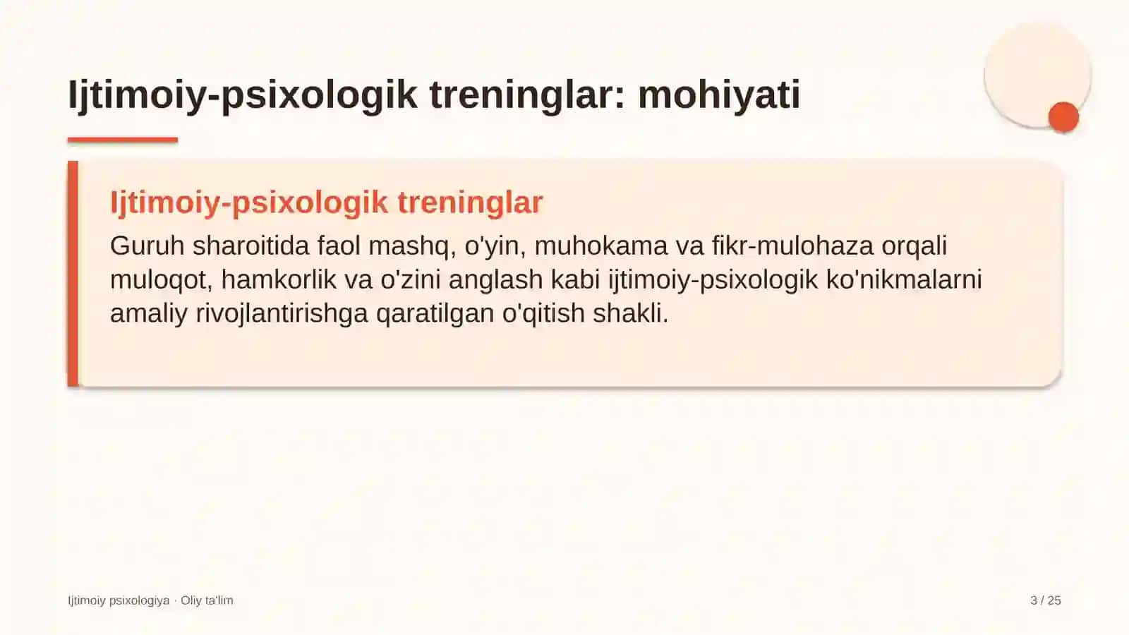 Kriminalistika laboratoriyalarida ijtimoiy-psixologik treninglar 3