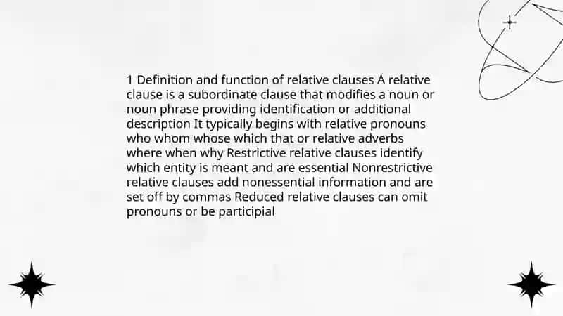 Relative clause 3