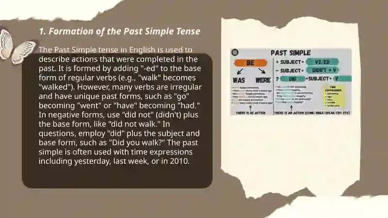 Past Simple 3