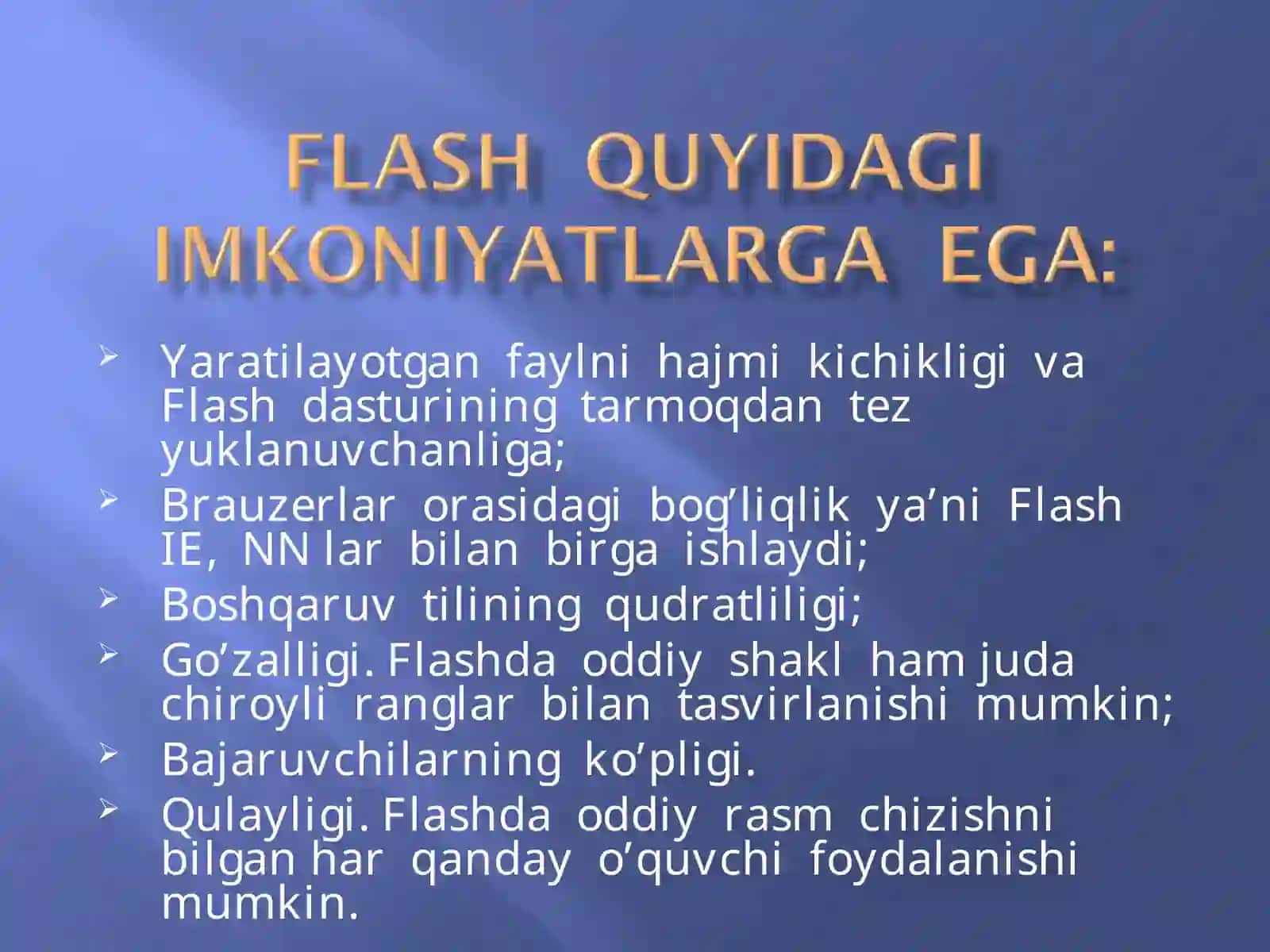 Flash dasturi 3