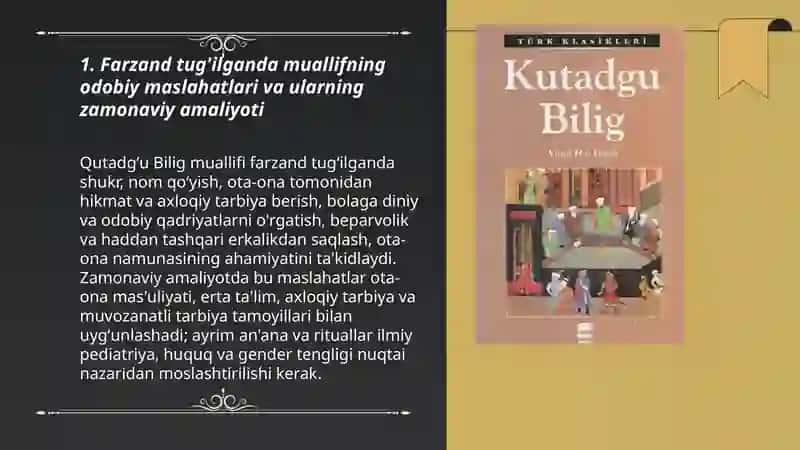 Qutadg'u bilig 3