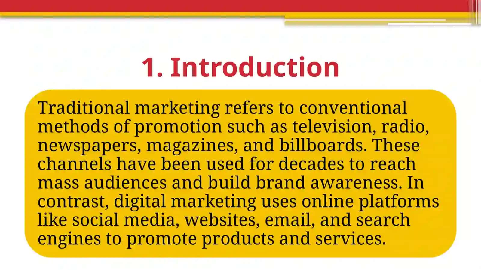 Traditional vs. digital marketing a comparative analysis 3