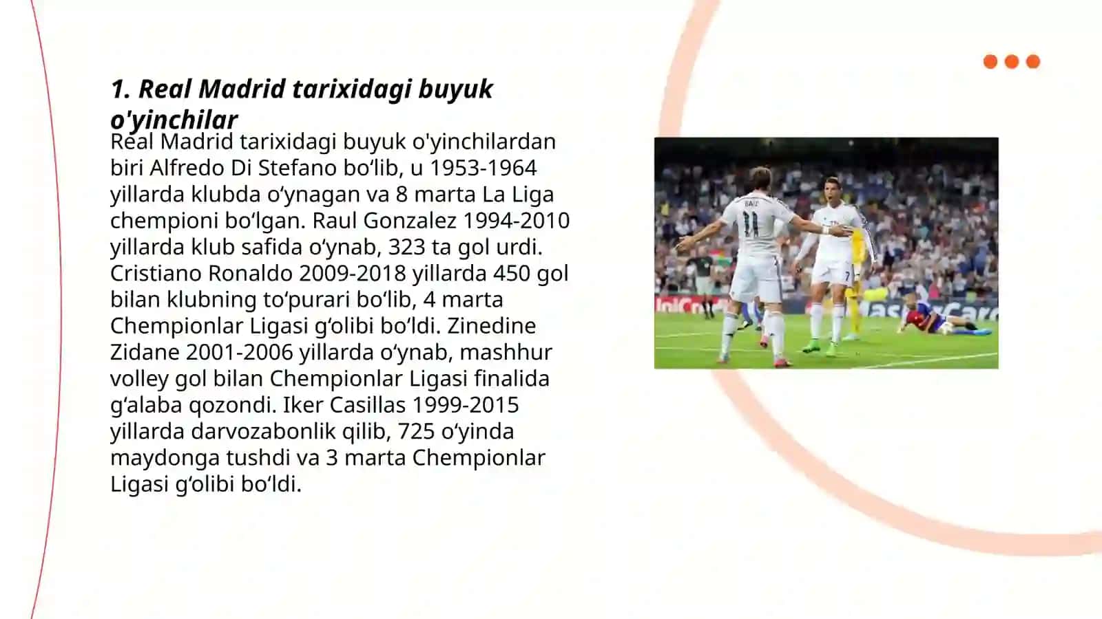 Real Madrid jamoasi 3