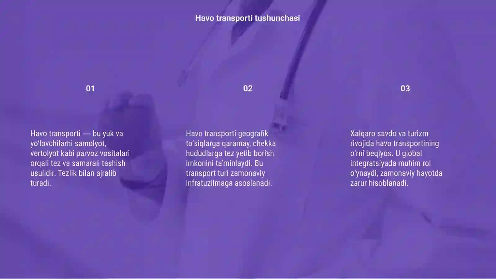 Havo transporti 3