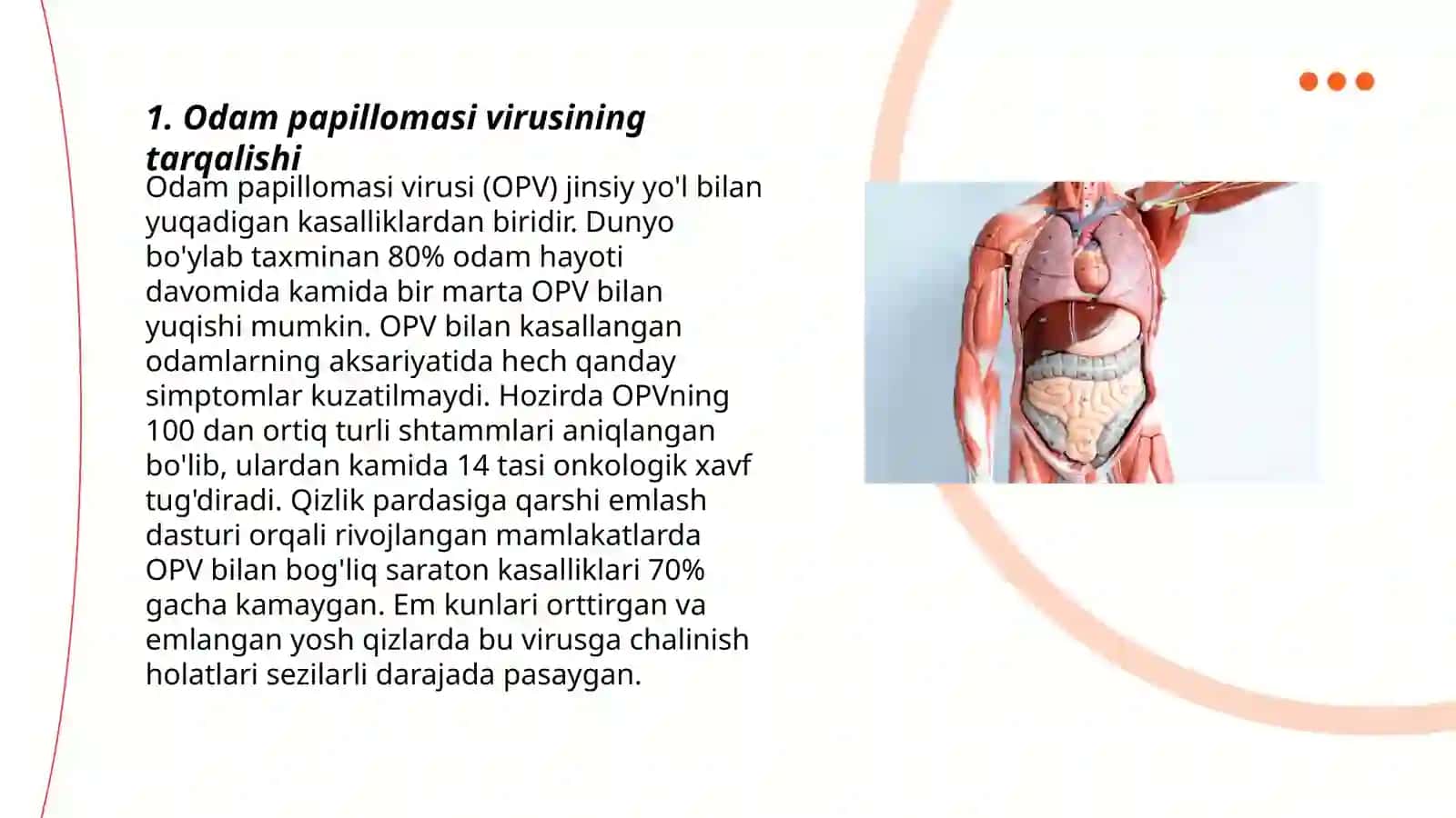 Odami papillomasi virusi (OPV) 3