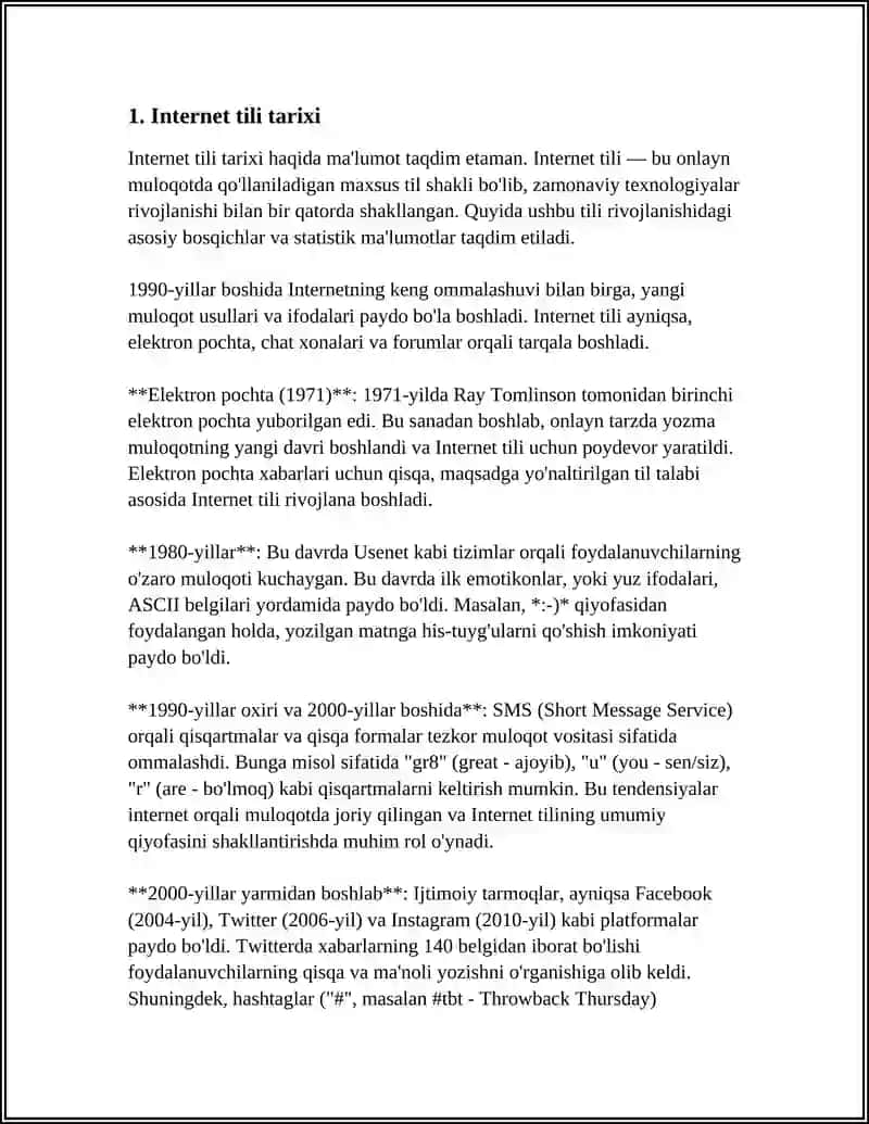 INTERNET TILI HUSUSIYATLARI 3