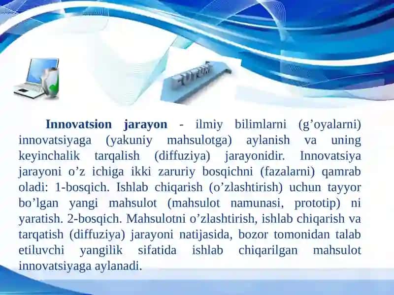 INNOVATSIONJARAYONLARNING MODELLARI 3
