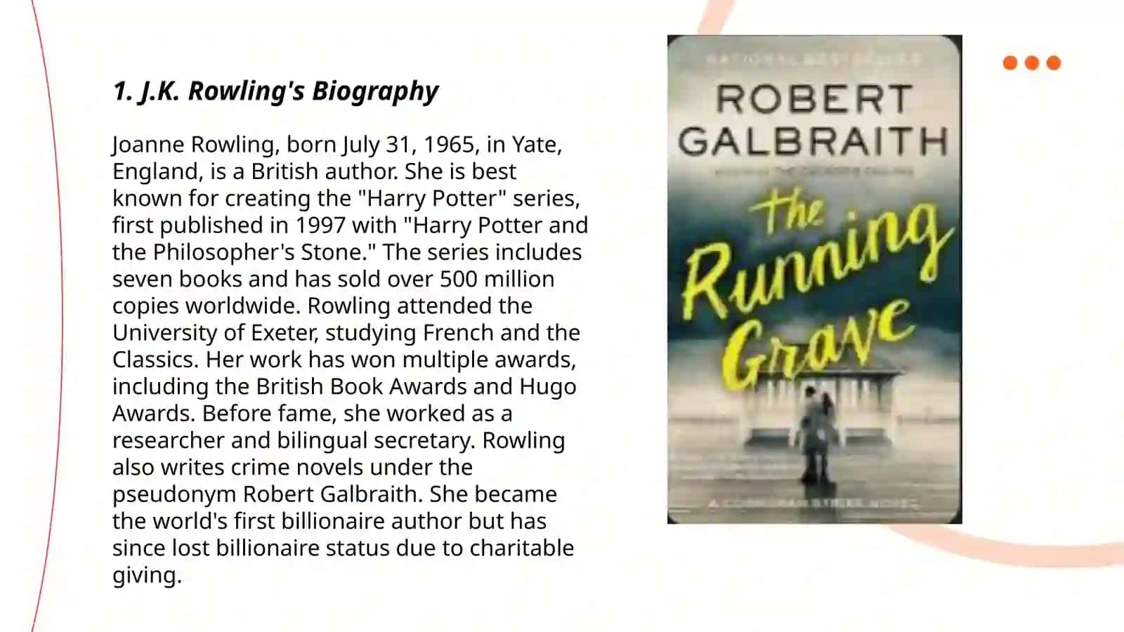 J K Rowling 3