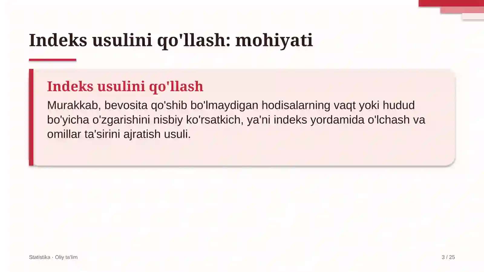 Sartaroshxonalarda indeks usulini qo'llash 3