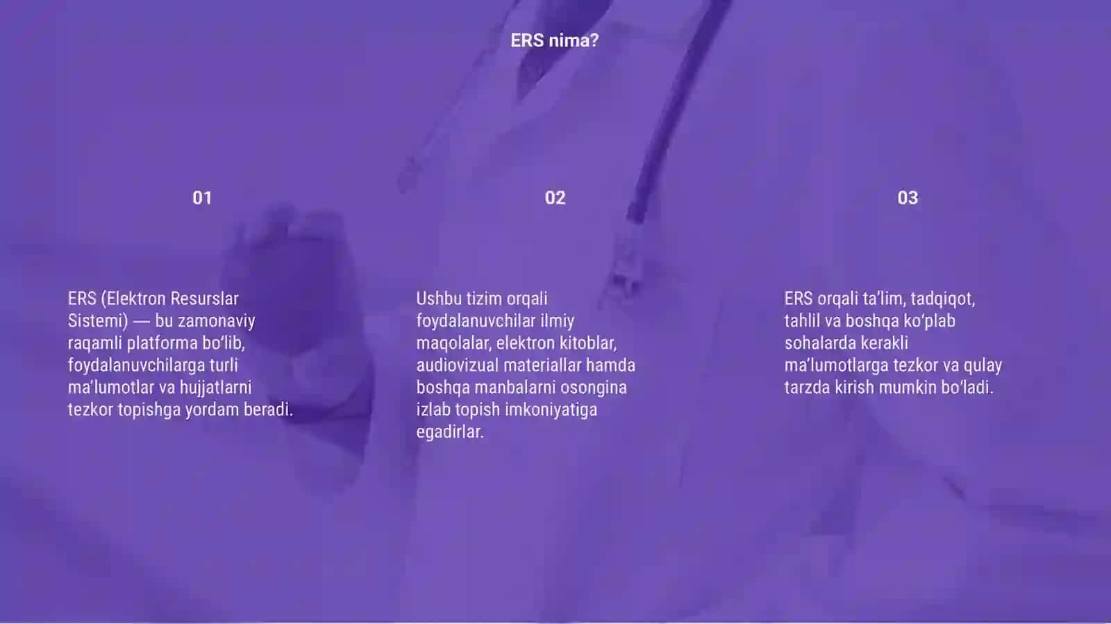ERS (Elektron Resurslar Sistemi) 3