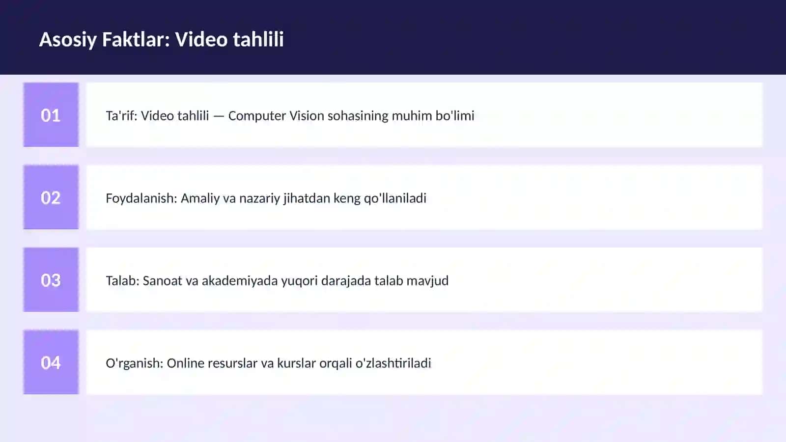 Video tahlili 3