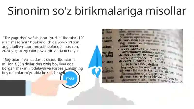 Sinonimlar va omonimlar 3