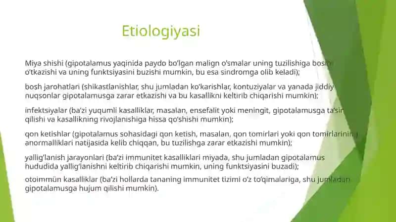 Gipotalamik sindrom 3