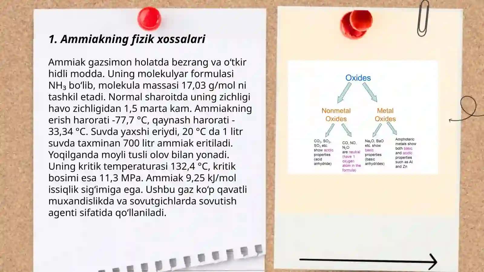 Ammiak ishlab chiqarish va xossalari 3