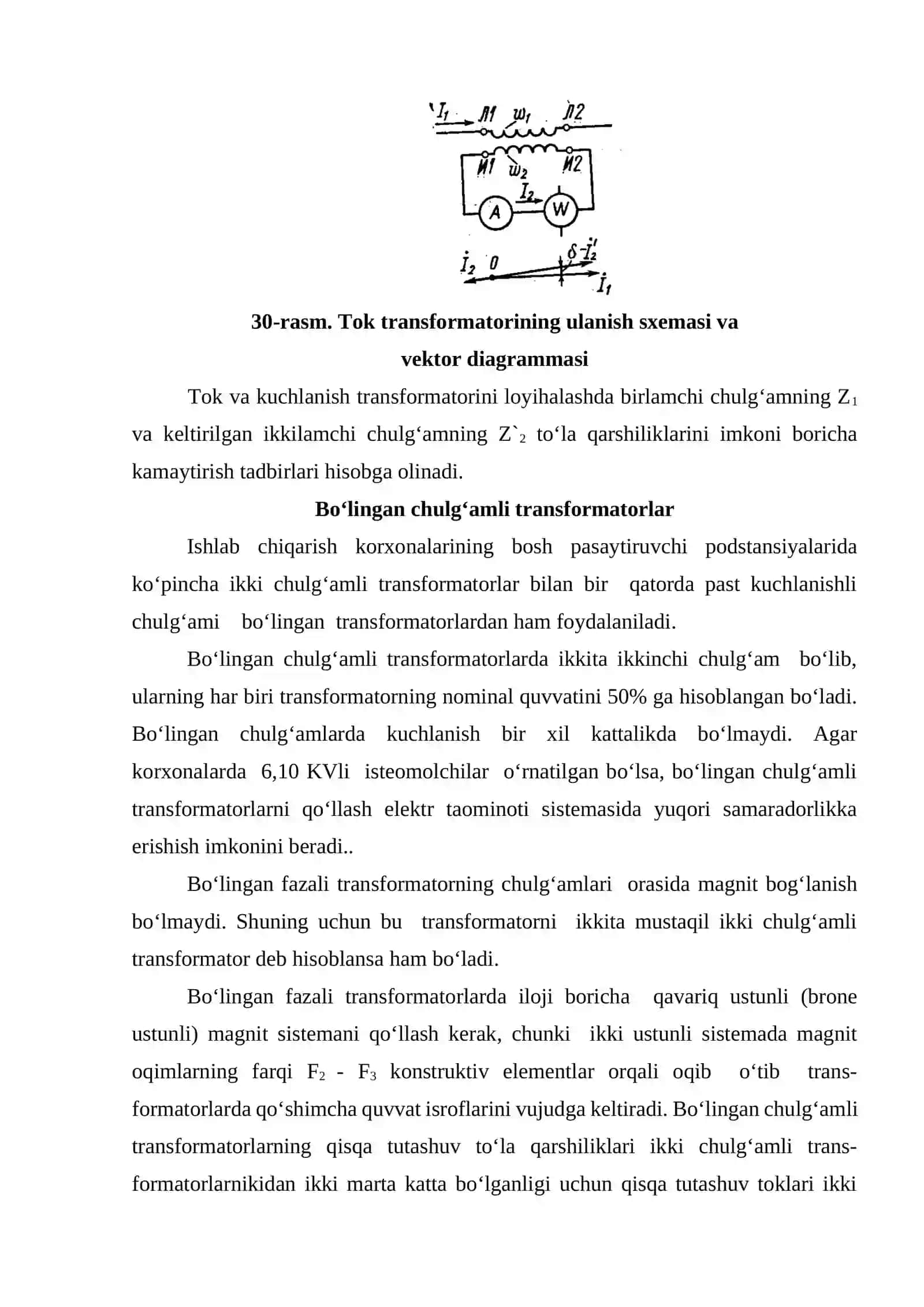 Tok va kuchlanish transformatorlari 3