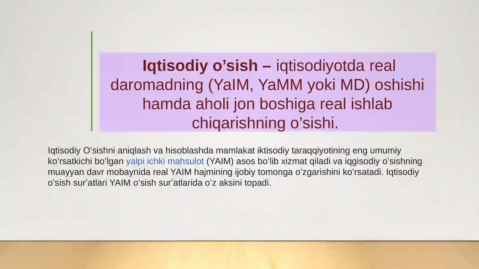 Iqtisodiyo’sishning neoklassik modeli 3