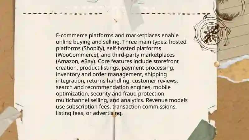 E-commerce platforms and marketplaces 3