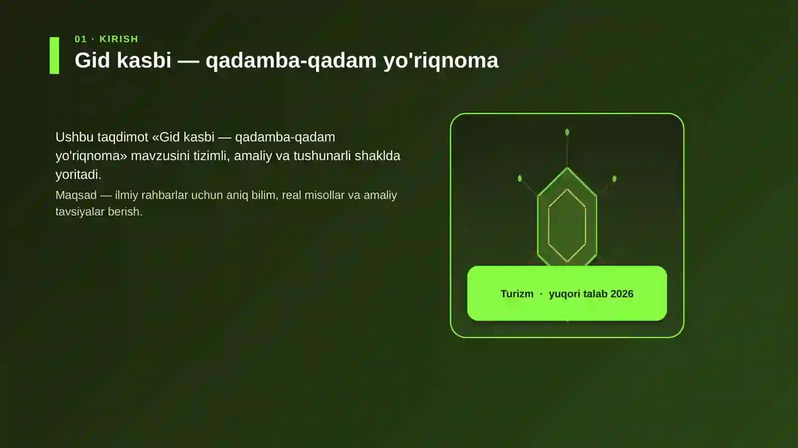 Gid kasbi — qadamba-qadam yo'riqnoma 3