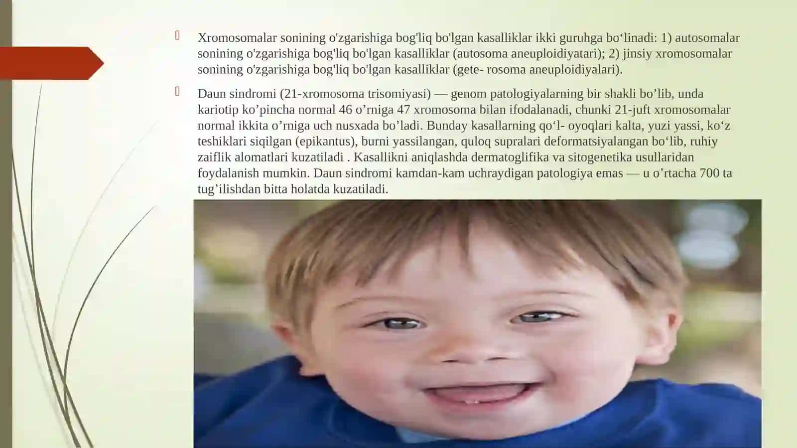 Irsiy kasalliklar 3