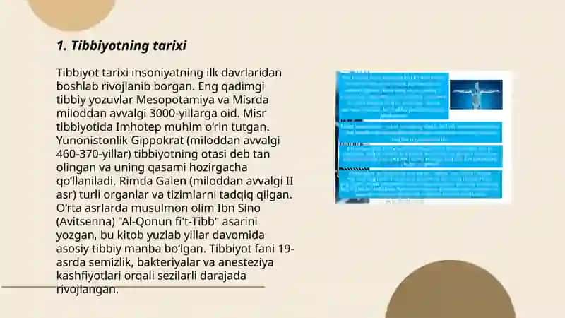 Tibbiy kasbga kirish 3