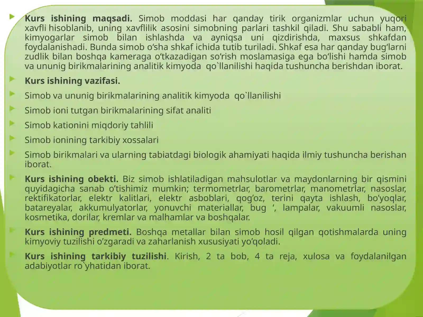 SIMOBNING ANALITIK KIMYOSI 3