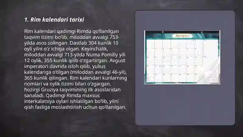 Rim kalendari 3