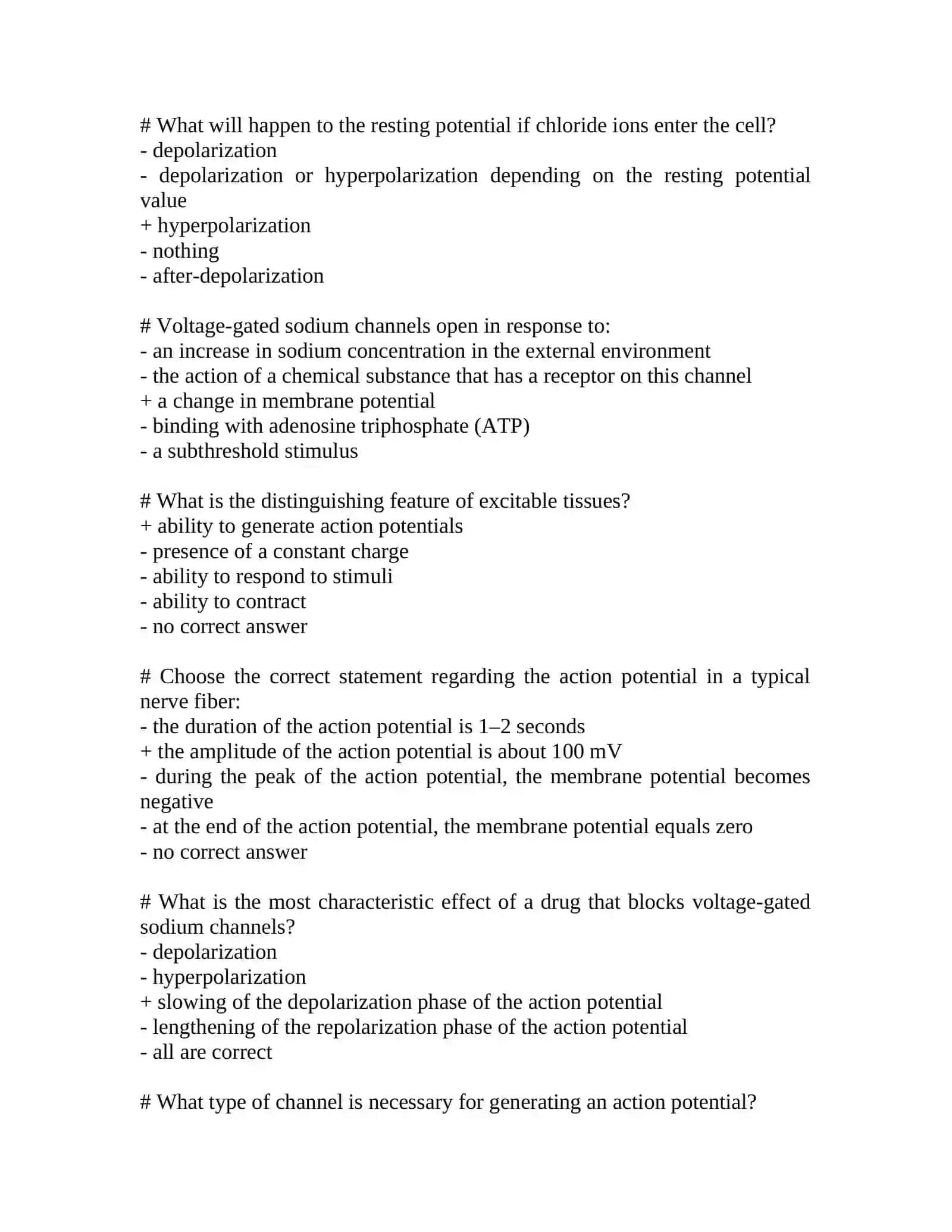Excitable Tissues and Resting Membrane Potential 3
