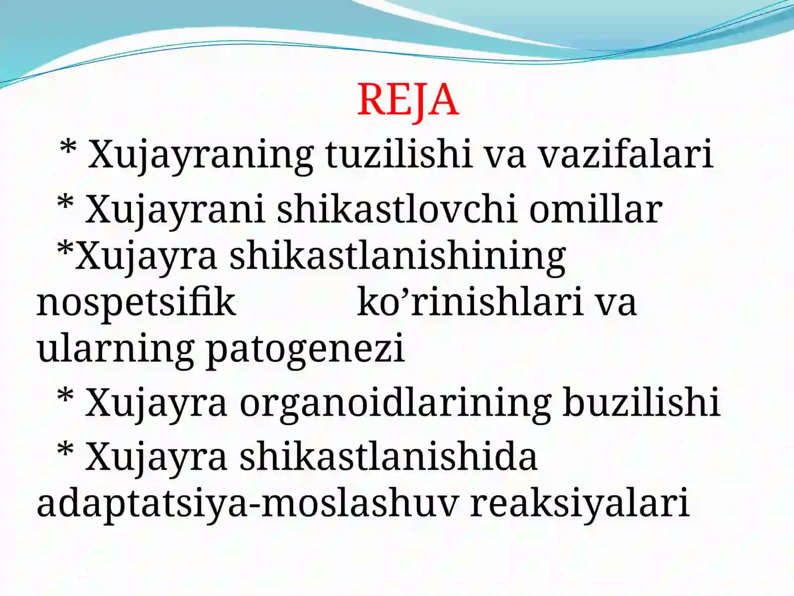 Xujayra shikastlanishida 3