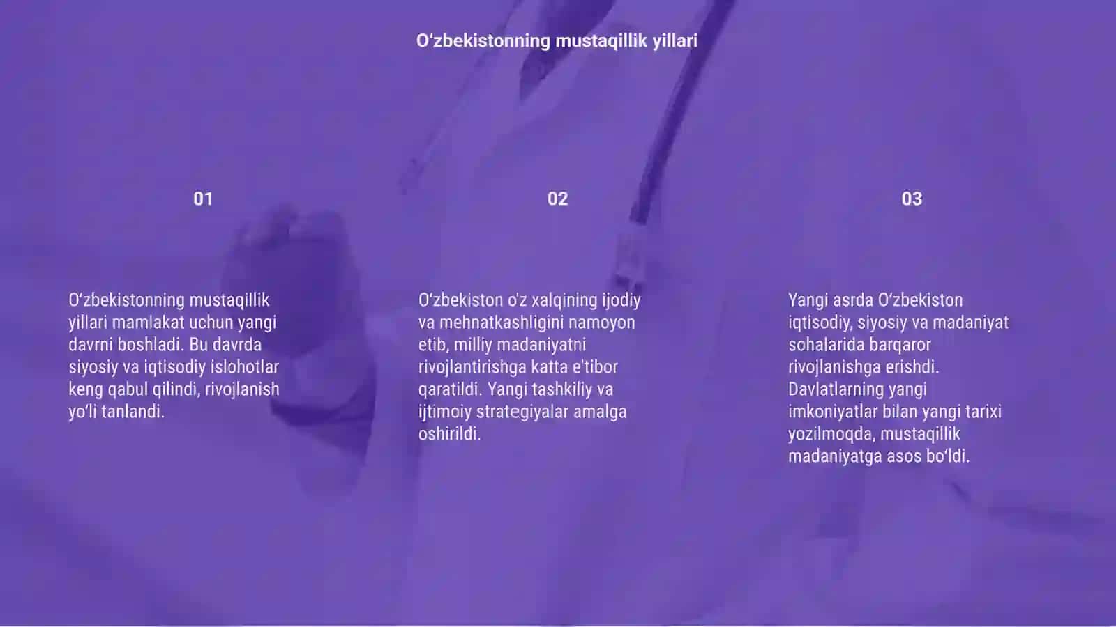 Oʻzbekistonning eng yangi tarixi 3