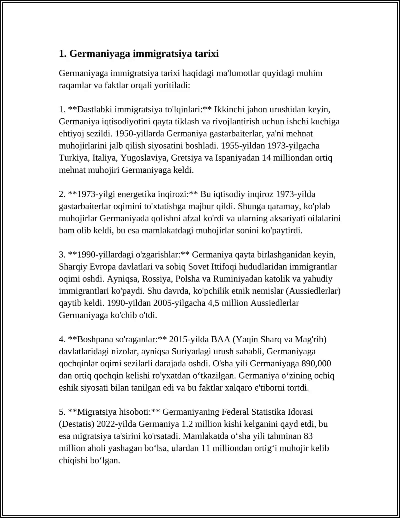 GERMANIYA MIGRATSIYASI 3