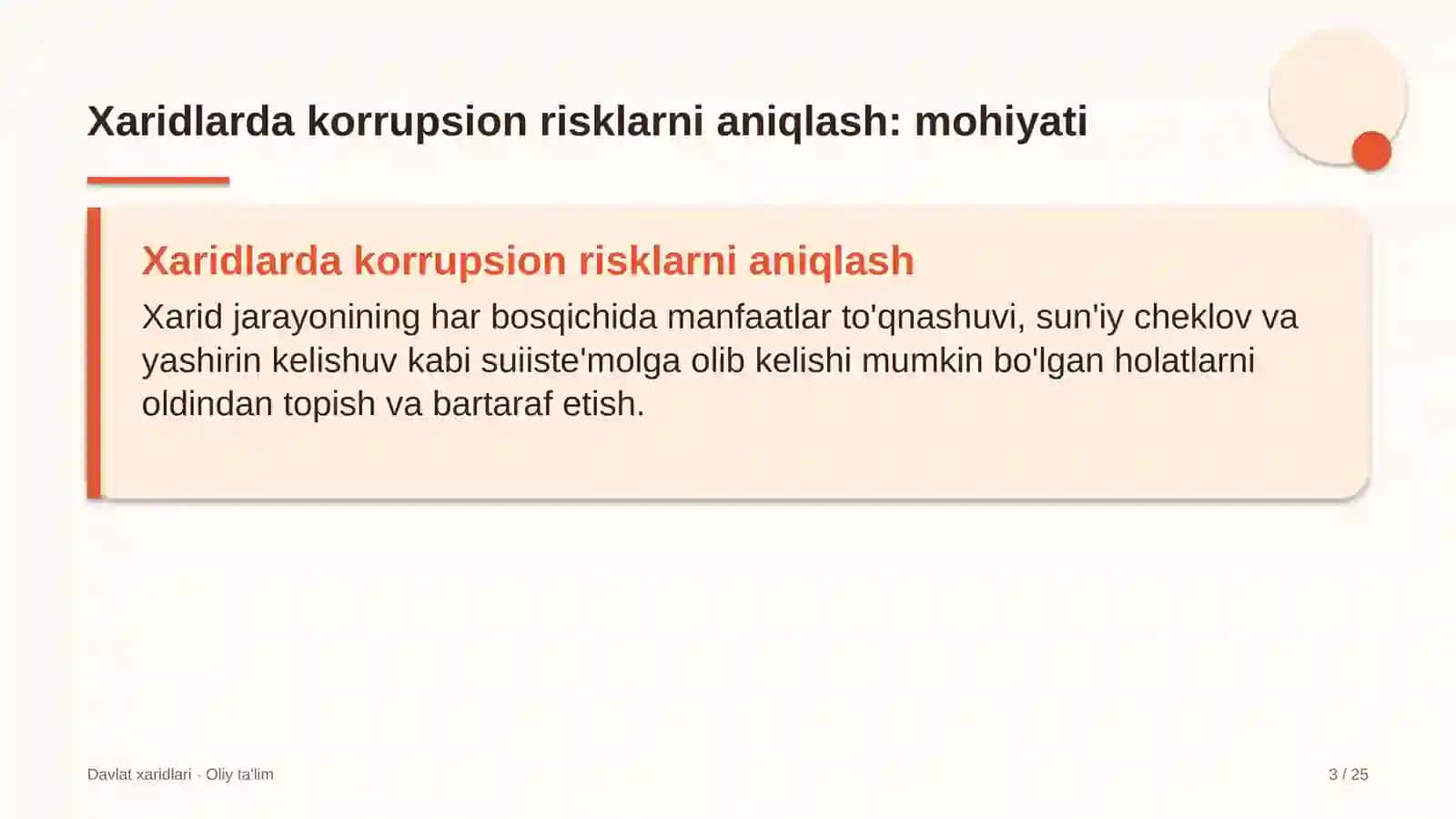 Fitnes klublarida xaridlarda korrupsion risklarni aniqlash 3