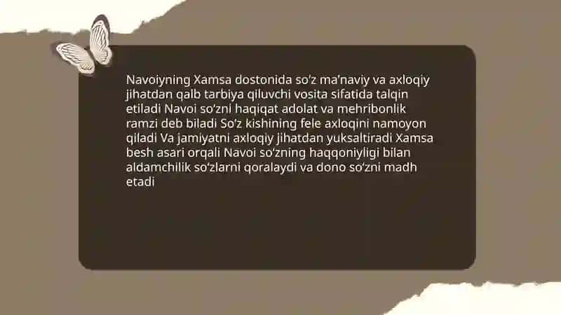 Navoiyning “Xamsa” 3