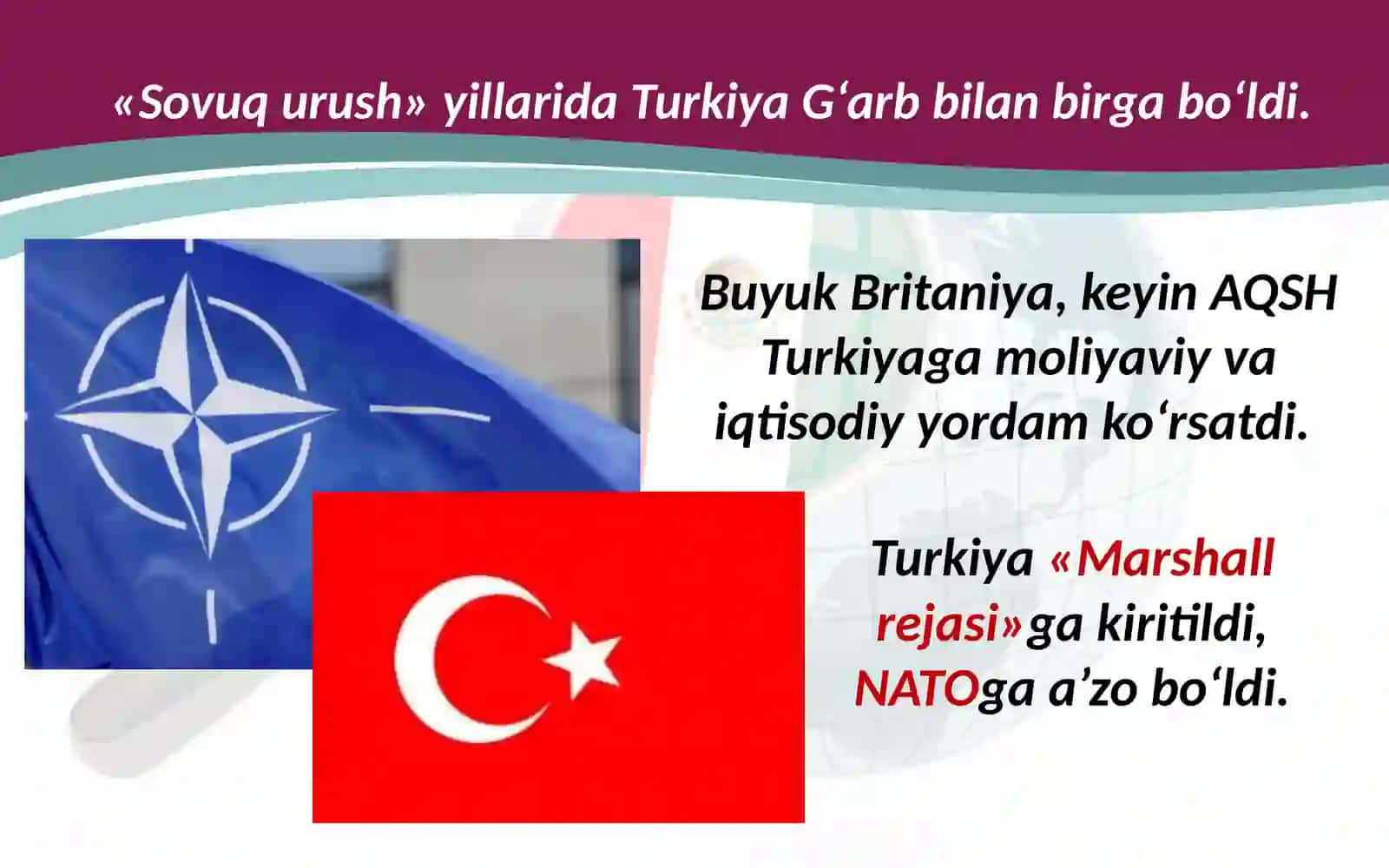 1946 – 1991-yillarda Turkiya, Eronva Afg‘oniston 3