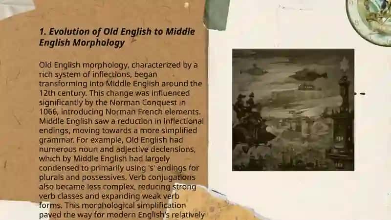 The morphology in the 12-15 centuries 3