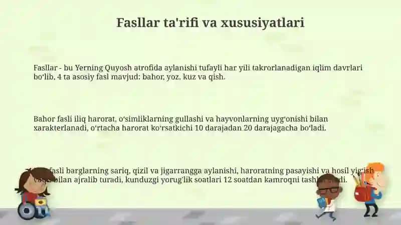 Fasllar 3