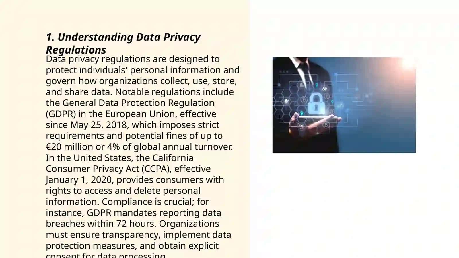 Data Privacy: Protecting Customer Information in a Digital World 3