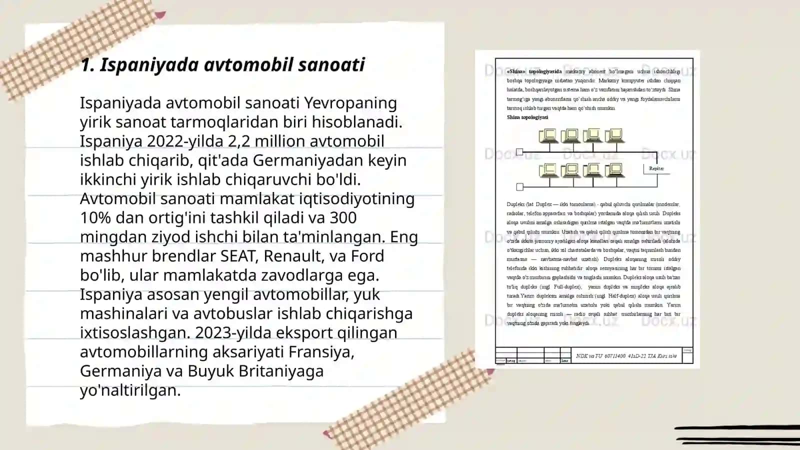 Ispaniyada avtomobil sanoati 3