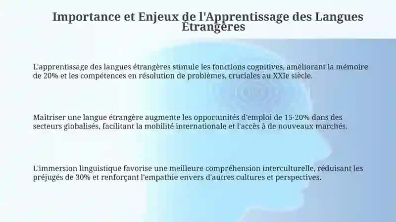 L’enseignement des langues étrangères 3