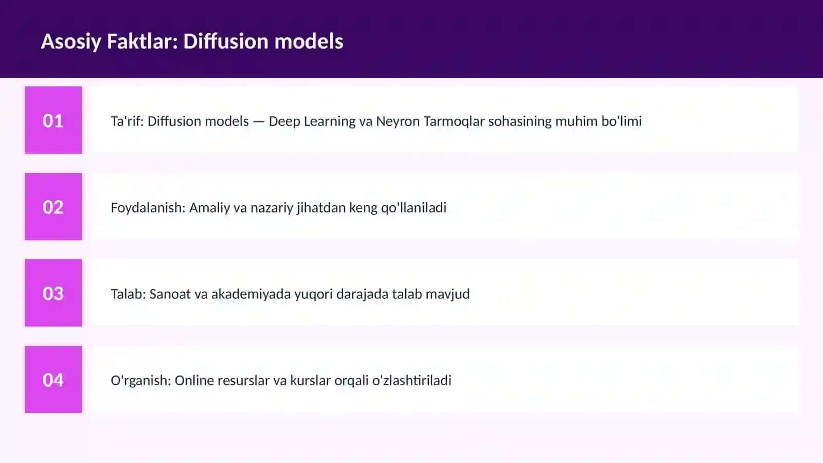 Diffusion models 3