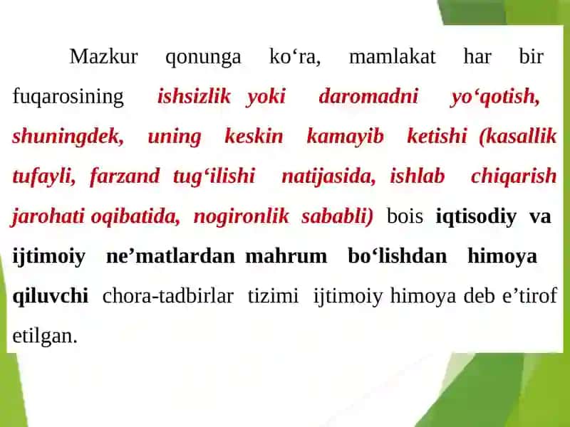Bozoriqtisodiyoti va aholini ijtimoiy himoyalash zaruriyati 3