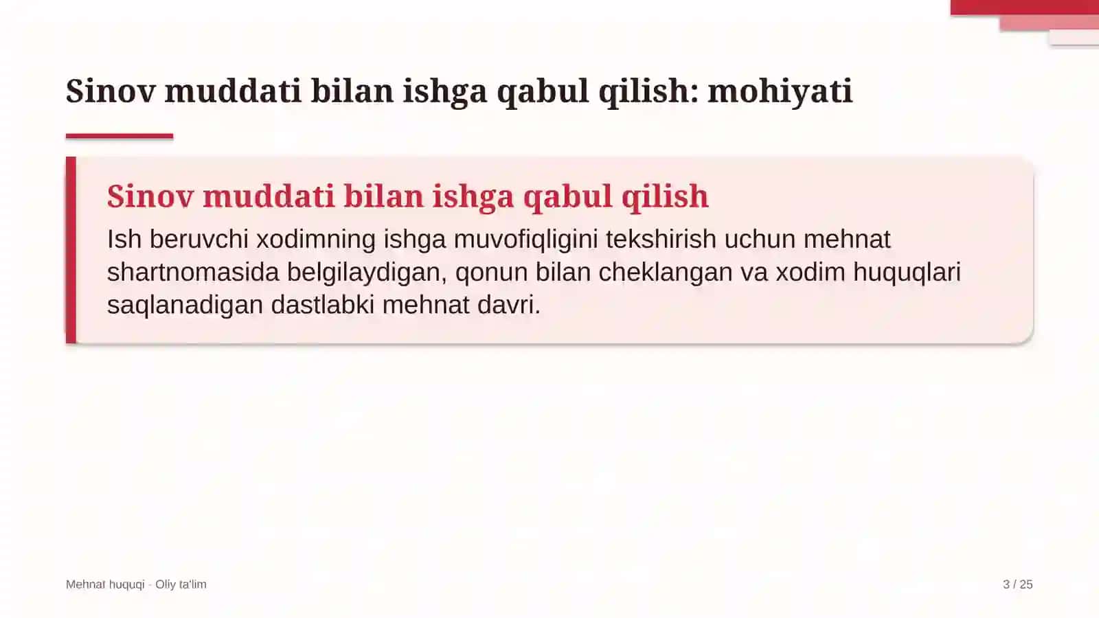 Kasb-hunar maktablarida sinov muddati bilan ishga qabul qilish 3