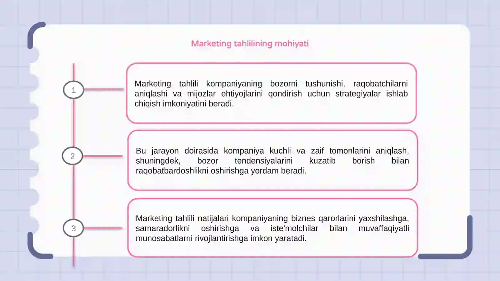 Marketing tahlili 3