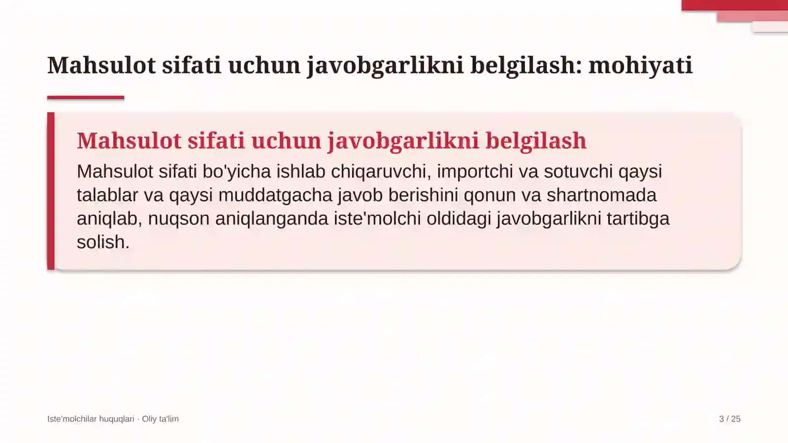soliq maslahatchilari tashkilotlarida mahsulot sifati uchun javobgarlikni belgilash 9369 3