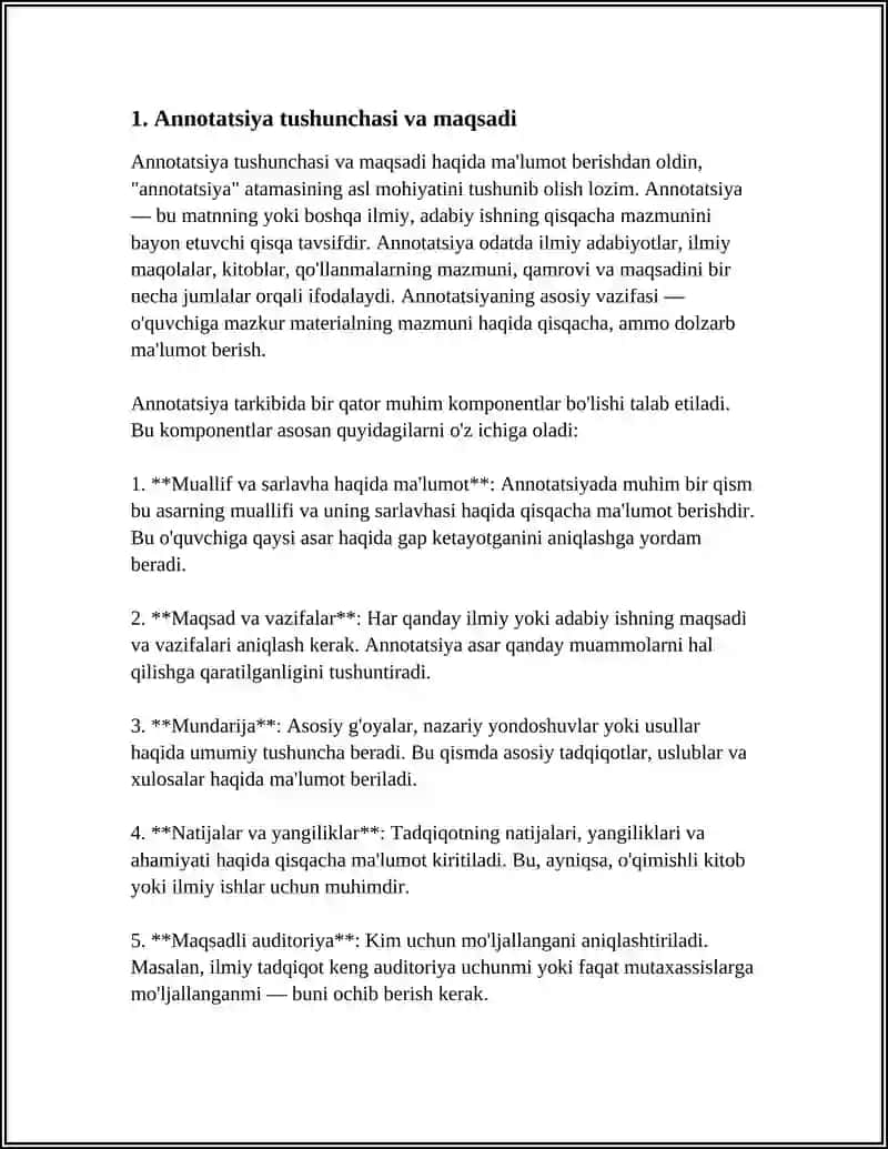 ANNOTATSIYA YOZISH 3