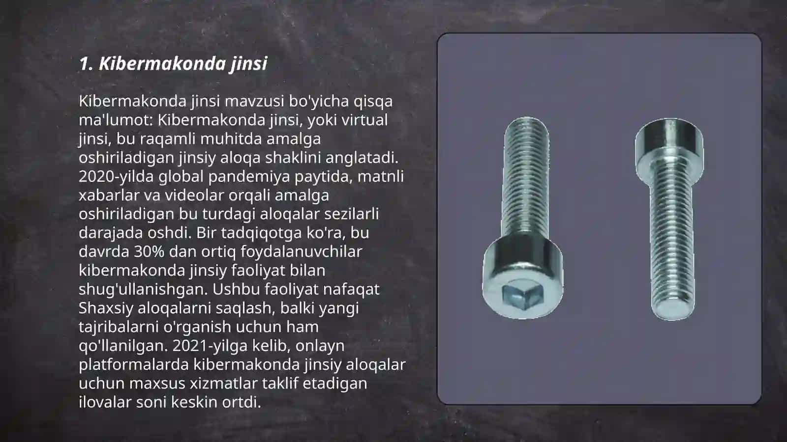 Kibermakonda jinsi 3