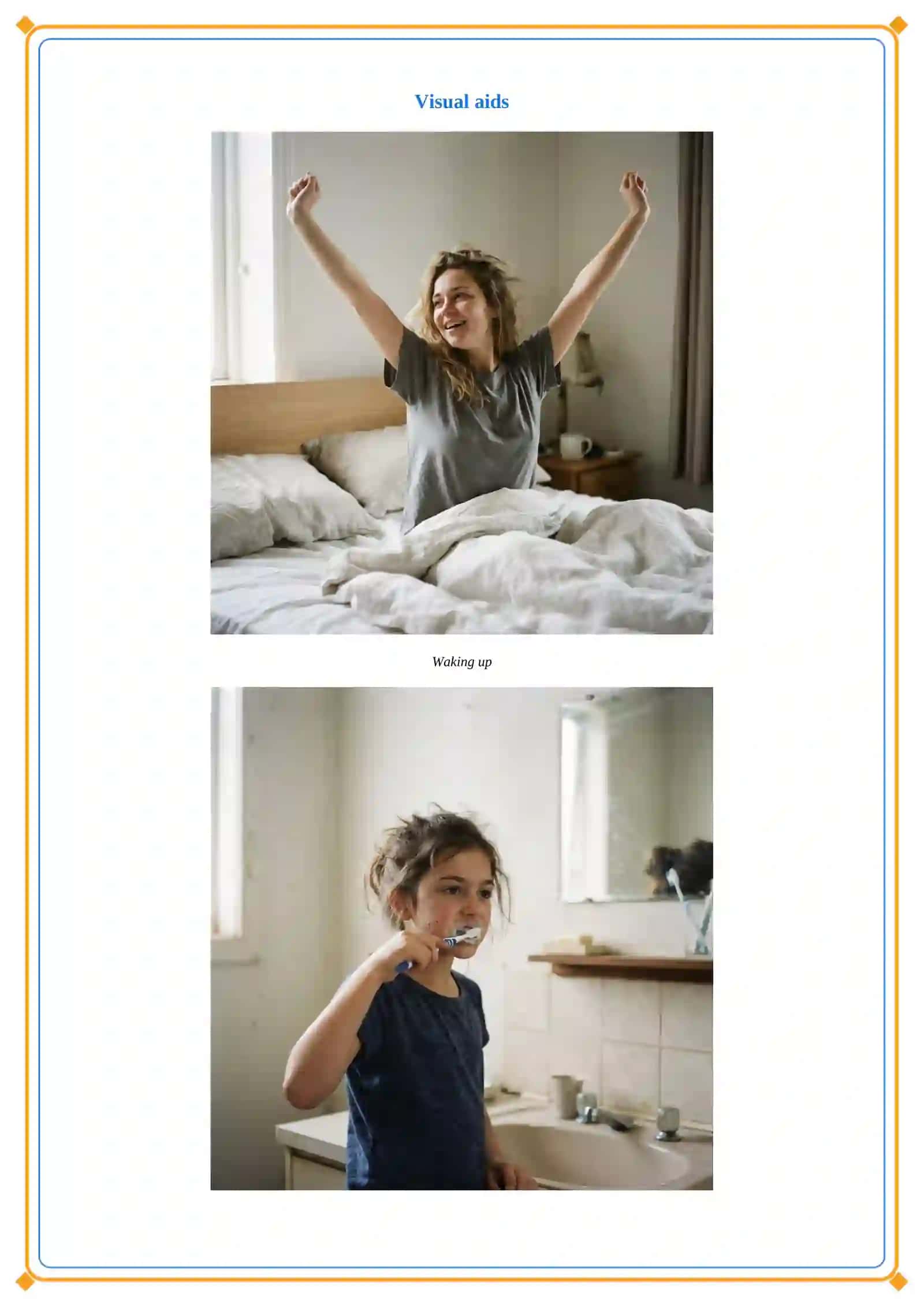 Lesson on Daily routine 3